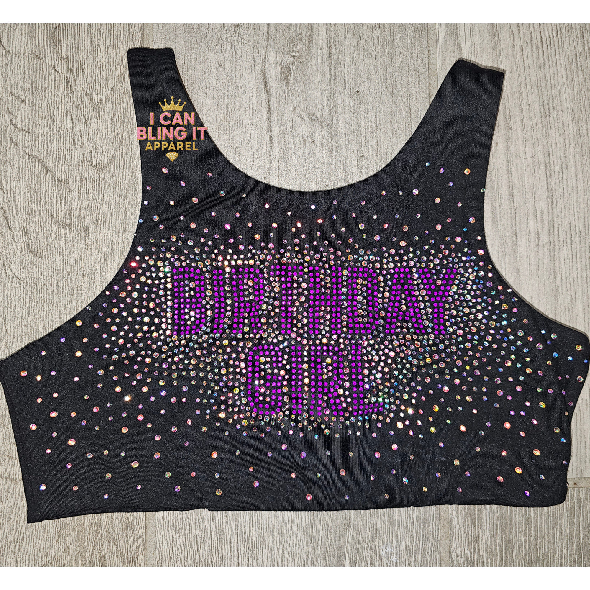 Birthday Girl Bling Sports Bra