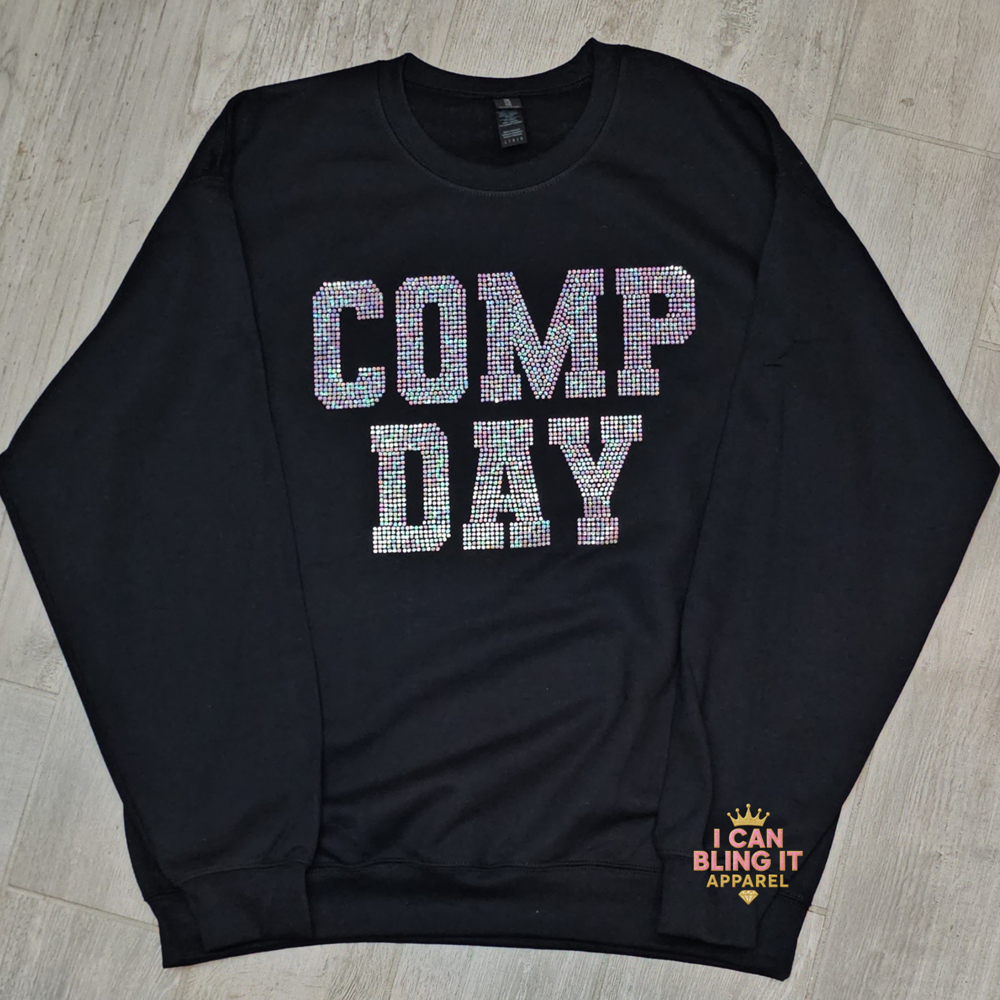 Comp Day Bling Sweatshirt
