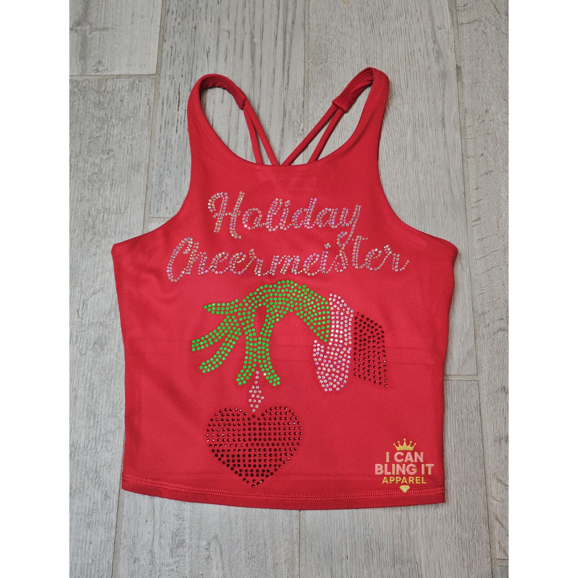 Grinch Bling Sports Tank